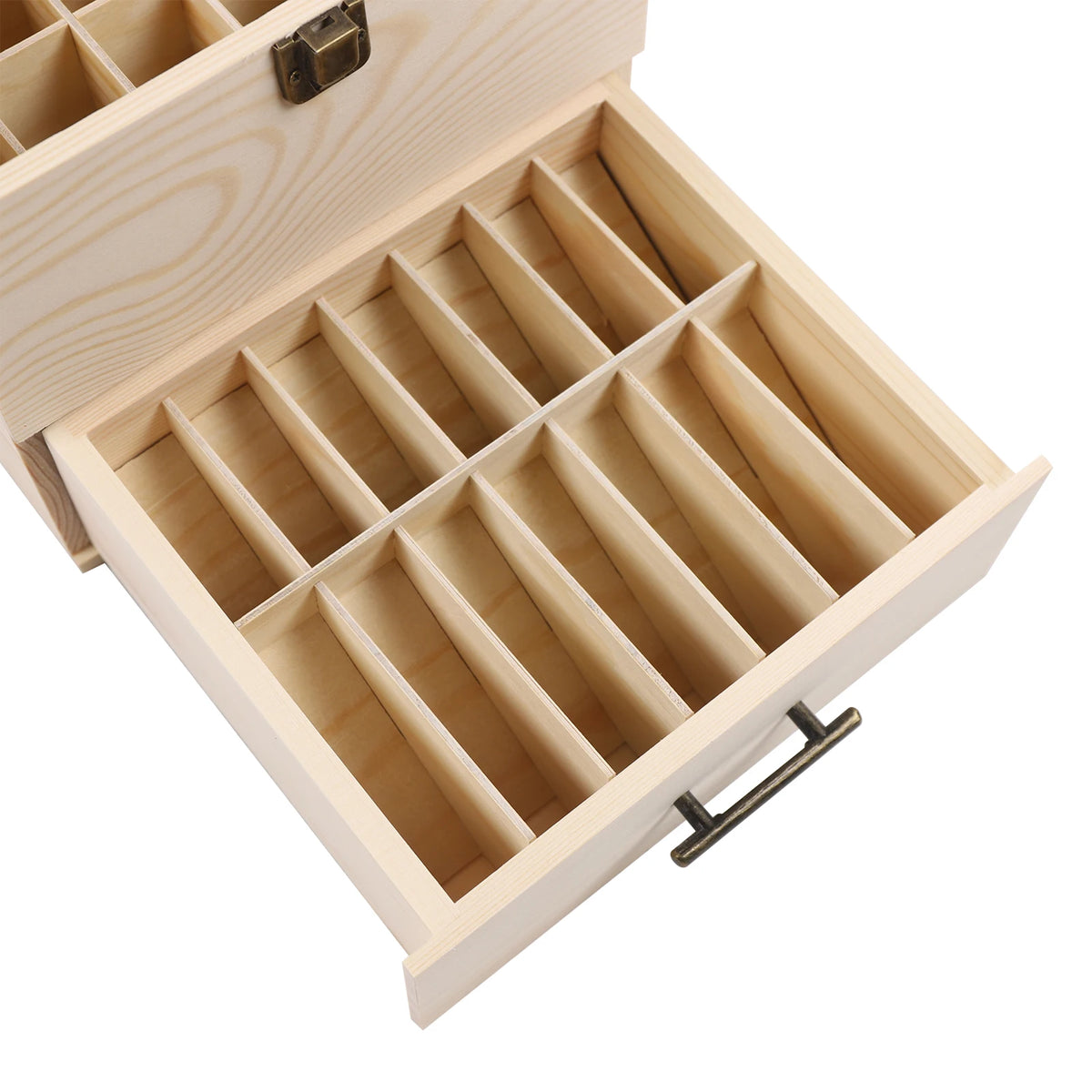 Eco Friendly Wood Essential Oil Storage Box Organizer