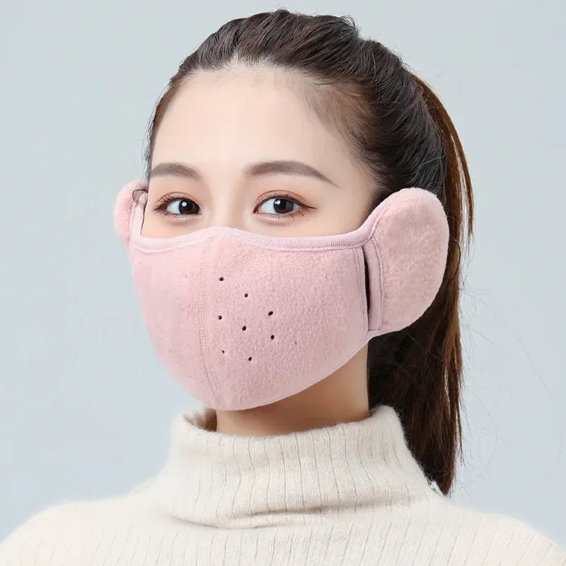 Windproof Winter Fleece Face Mask For Motorcycle And Cycling