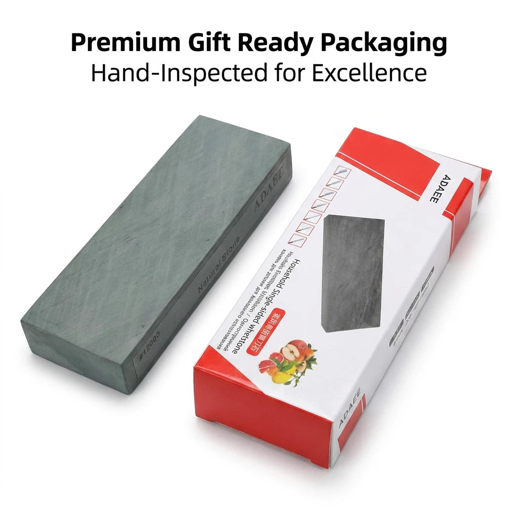 ADAEE 12000 Grit Natural Whetstone Sharpening Stone for Kitchen Knife