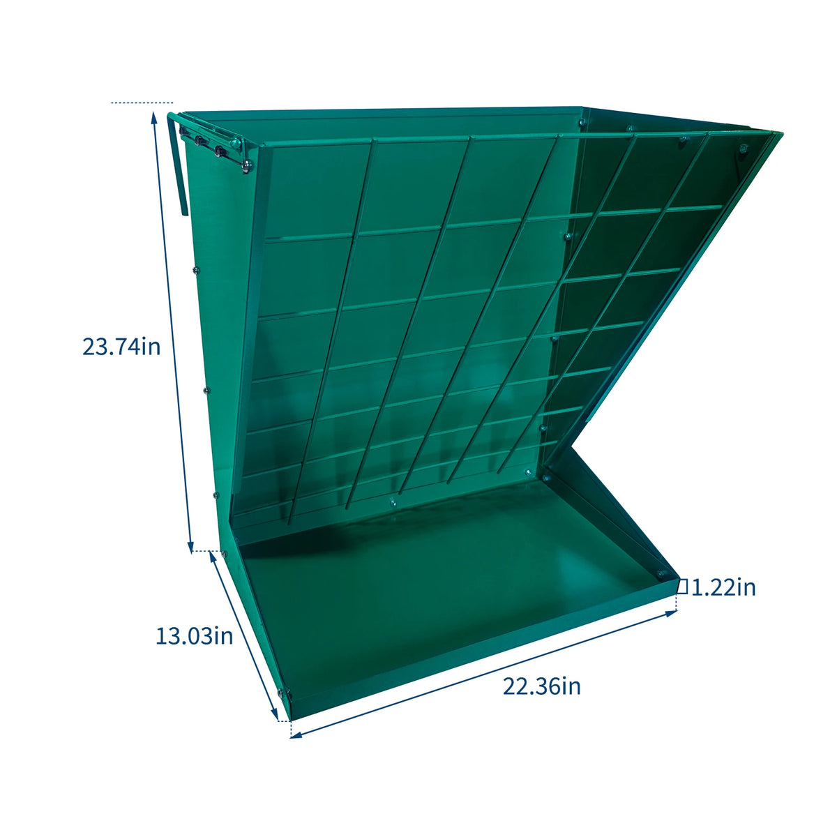 2-in-1 Livestock Hay And Grain Feeder Wall Mounted Farm Equipment