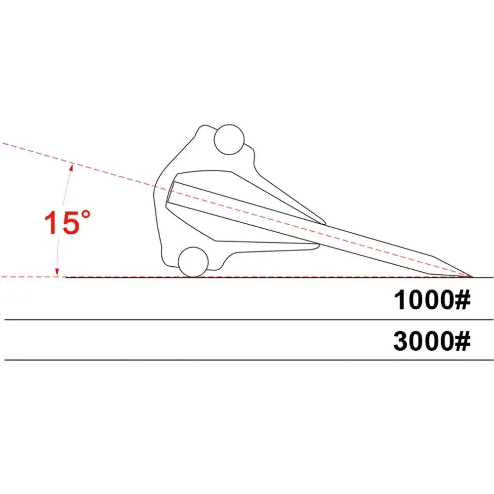Professional Kitchen Knife Sharpener With Angle Guide Sharpening Stone