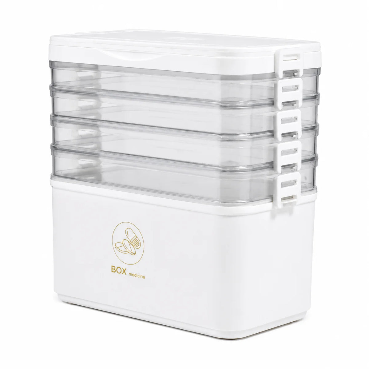 Portable Storage Box For First Aid And Home Organization Essentials