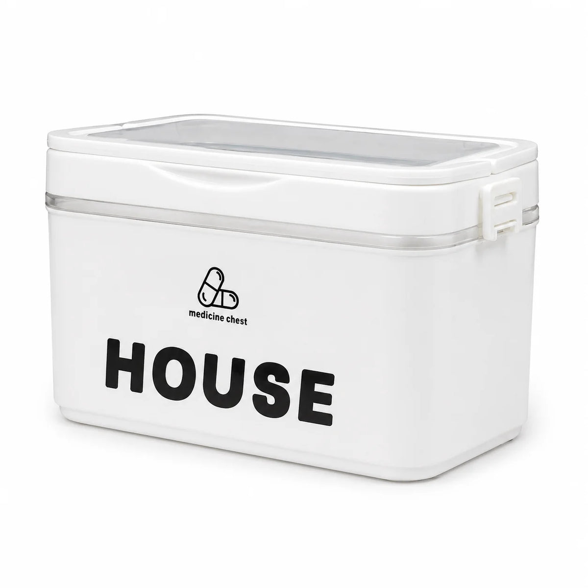 Multi Tier Stackable Storage Box for First Aid Medicine