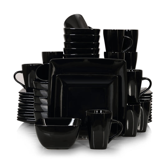 Malacasa Soho Ceramic Dinnerware Set With Bowls And Mugs