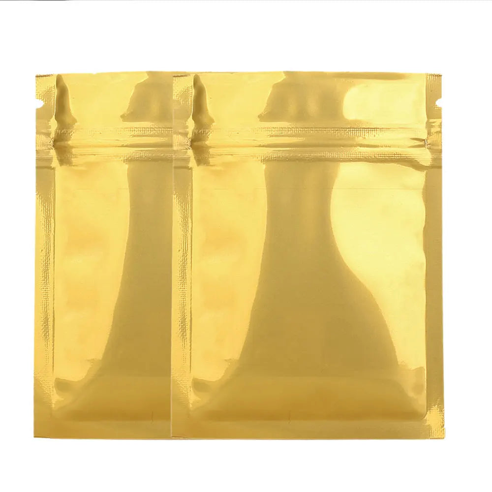 VoluPack Heat Seal Aluminum Foil Ziplock Storage Bags