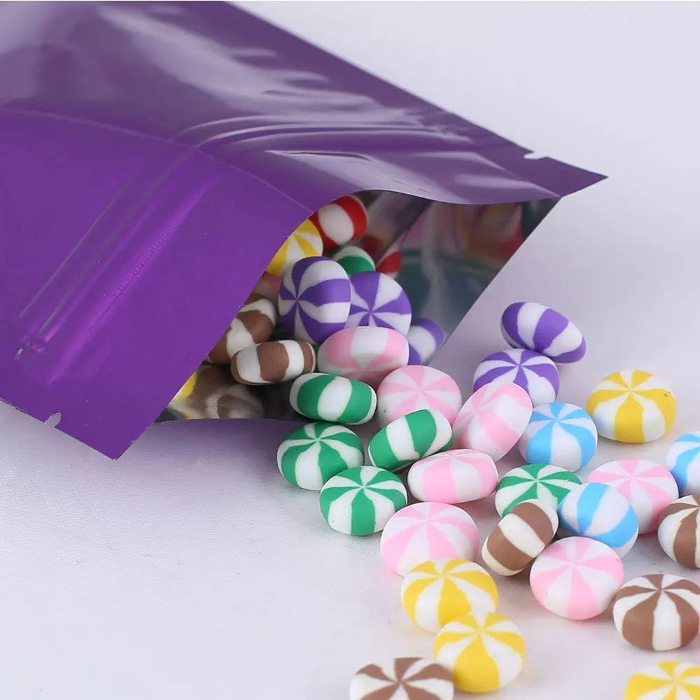 VoluPack Heat Seal Aluminum Foil Ziplock Storage Bags