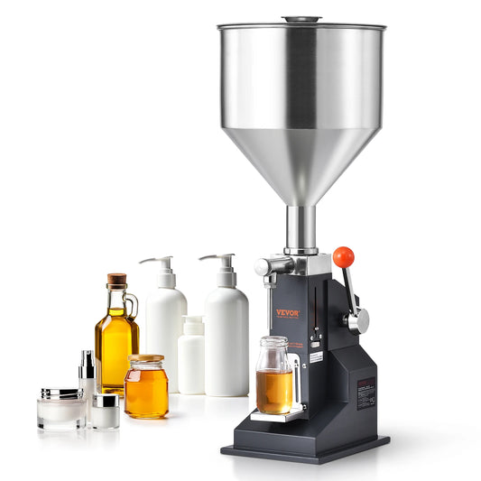 VEVOR Manual Liquid Filling Machine With Hopper For Bottles