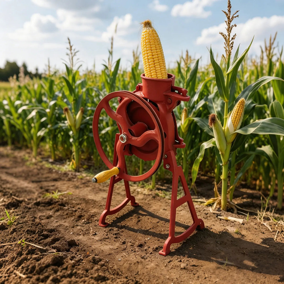 Bymaocar Manual Corn Thresher With Ergonomic Handle And Sturdy Design