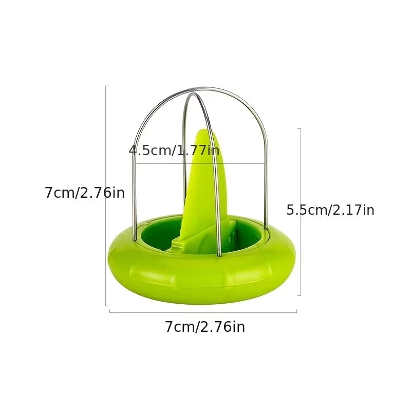 Stainless Steel Kiwi Slicer And Fruit Peeler Kitchen Gadget