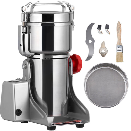 SucceBuy Commercial Electric Grain Mill Grinder For Spices And Herbs