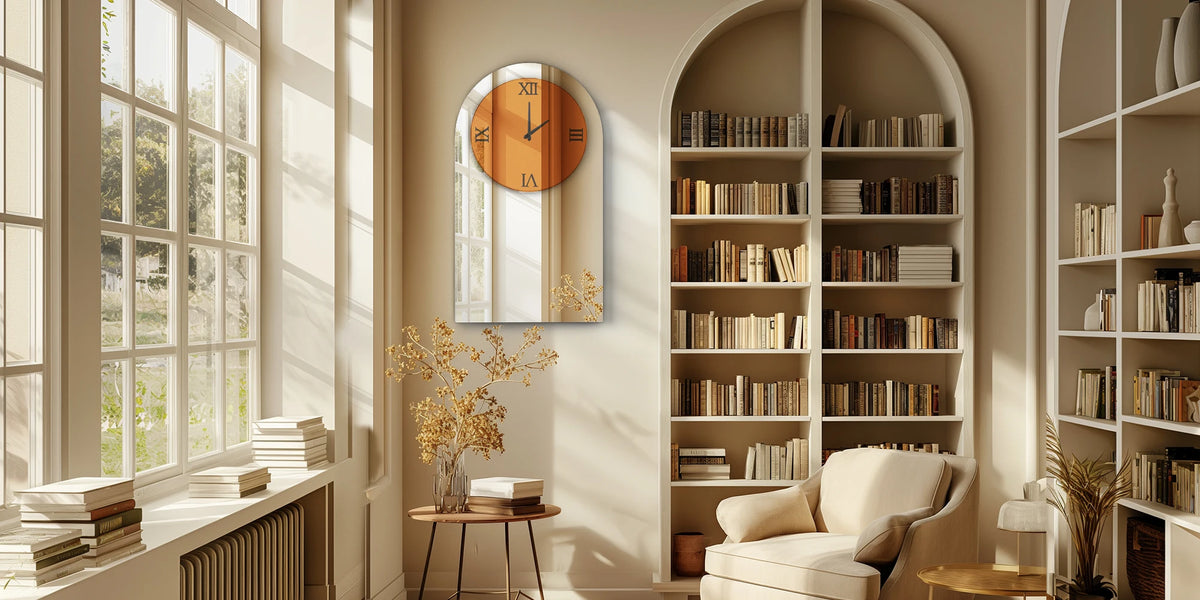 Wisfor Arched Glass Decorative Wall Mirror For Modern Living