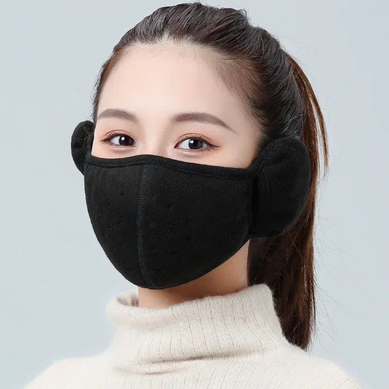 Windproof Winter Fleece Face Mask For Motorcycle And Cycling