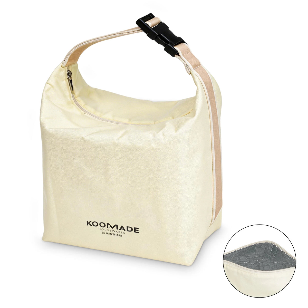 HANSMART 304 Stainless Steel Vacuum Insulated Portable Lunch Box