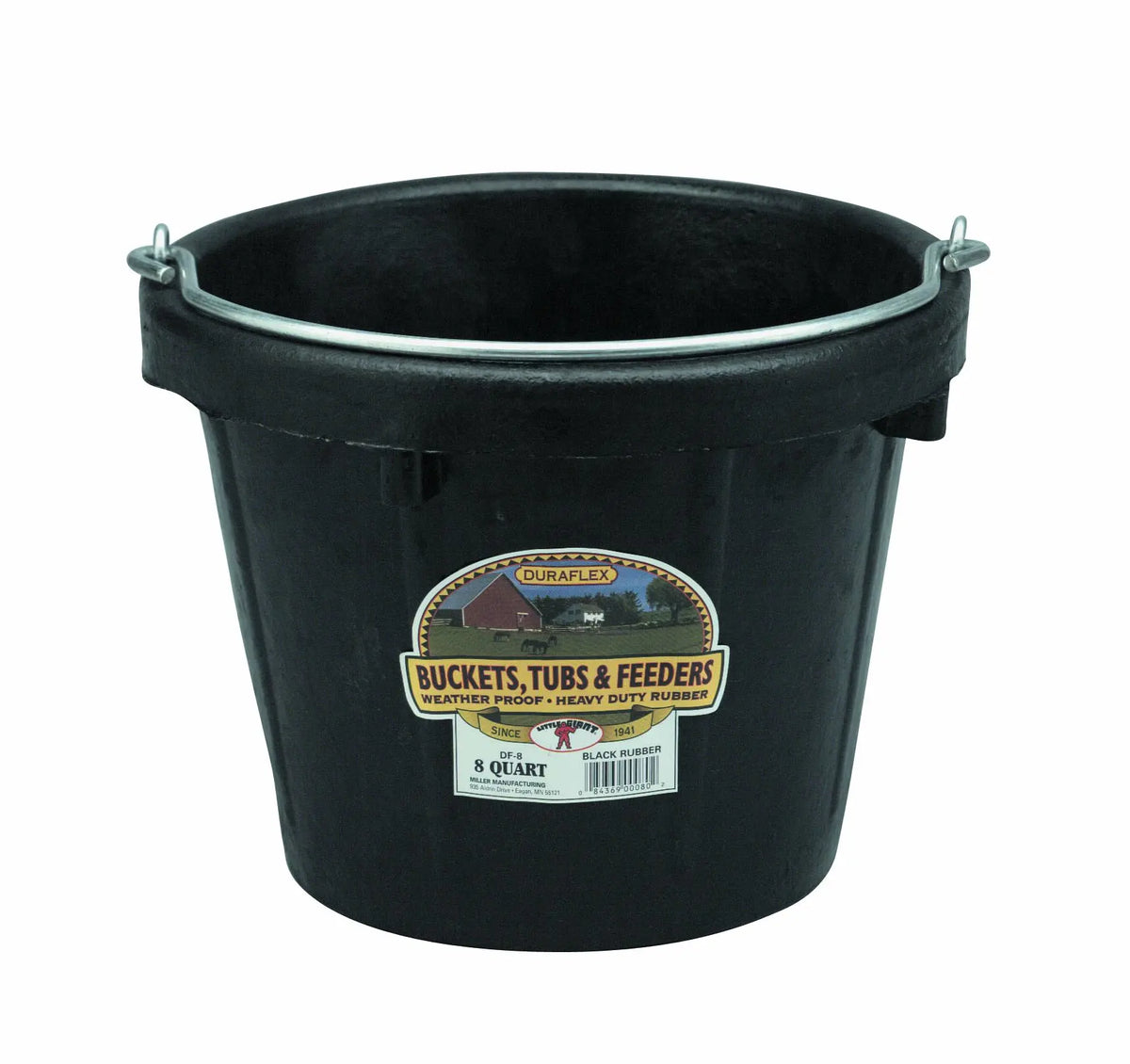 Little Giant Heavy Duty Rubber Pail For Livestock Feeding