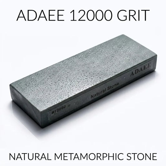 ADAEE 12000 Grit Natural Whetstone Sharpening Stone for Kitchen Knife