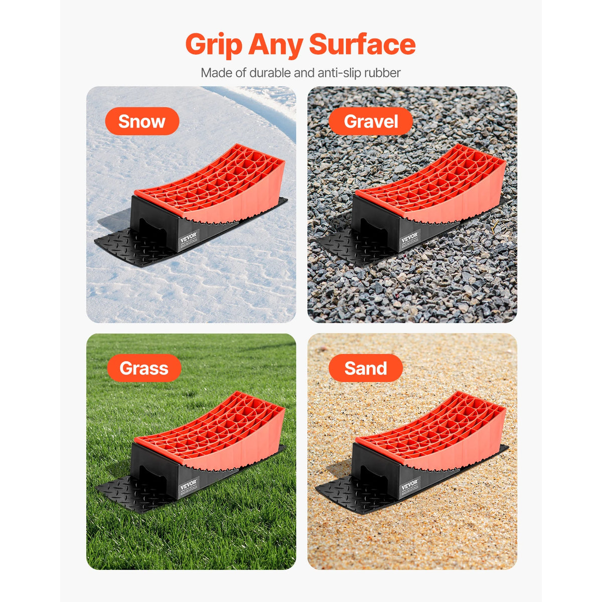 SucceBuy Heavy Duty RV Camper Leveler Kit With Carry Bag