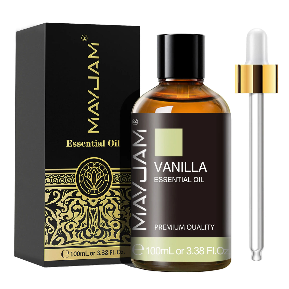 Mayjam Pure Essential Oil Blend Vanilla Lavender Bergamot For Diffuser
