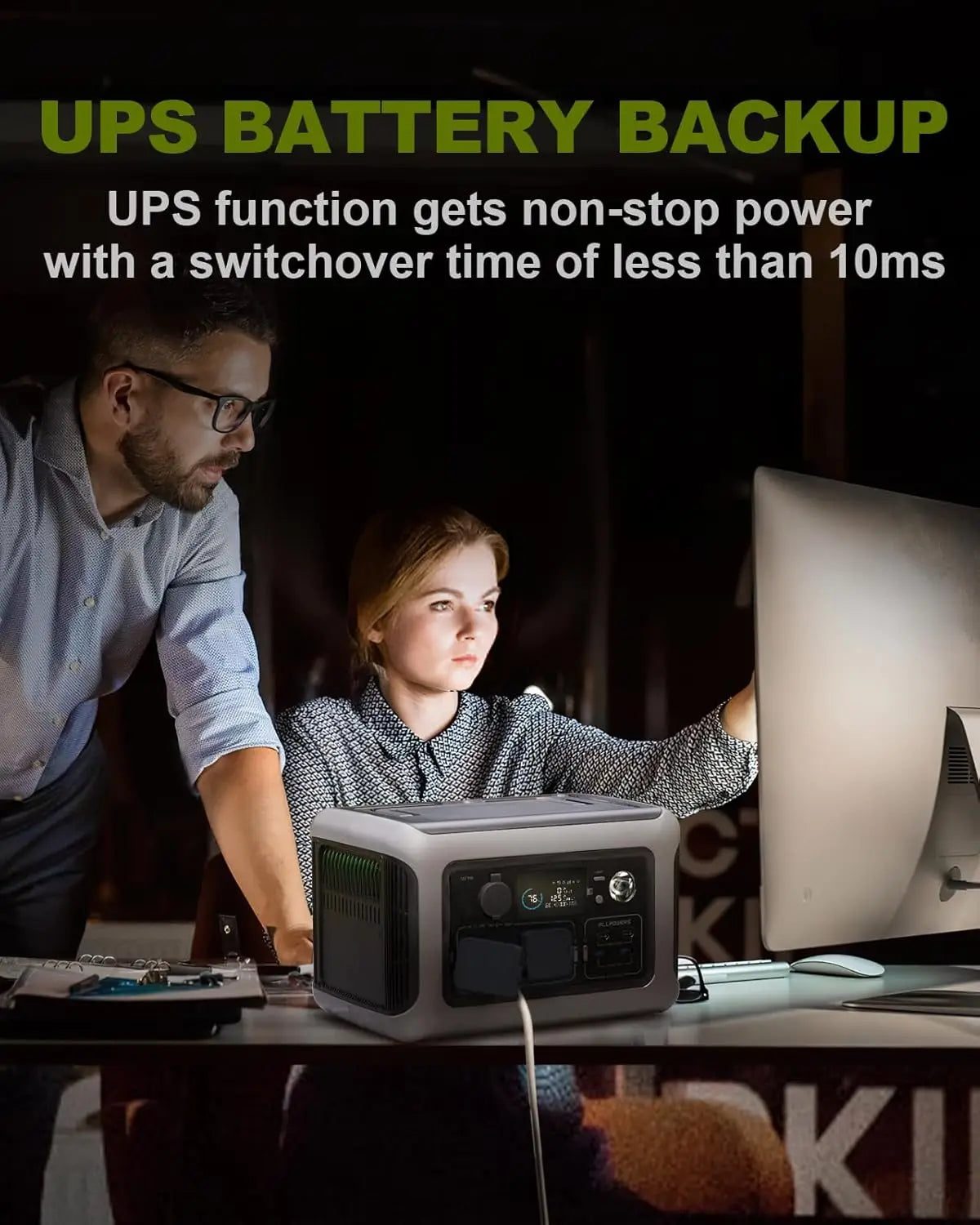 Allpowers R600 299Wh Portable Power Station LiFePo4 Battery