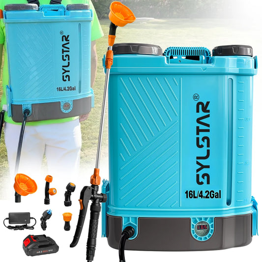 Battery Powered Backpack Sprayer With Electric Pump