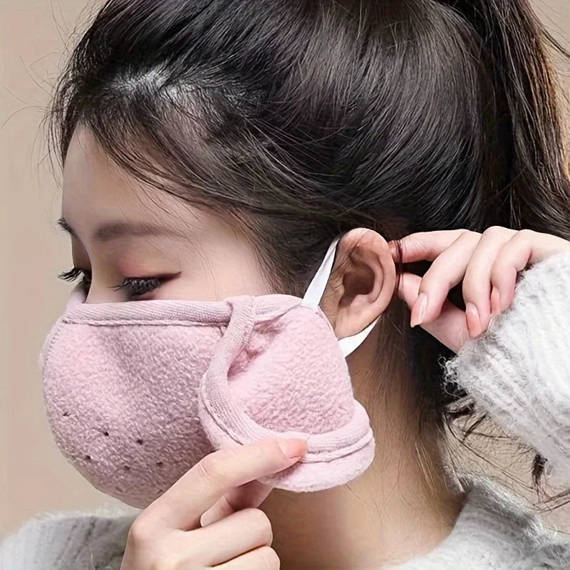 Windproof Winter Fleece Face Mask For Motorcycle And Cycling