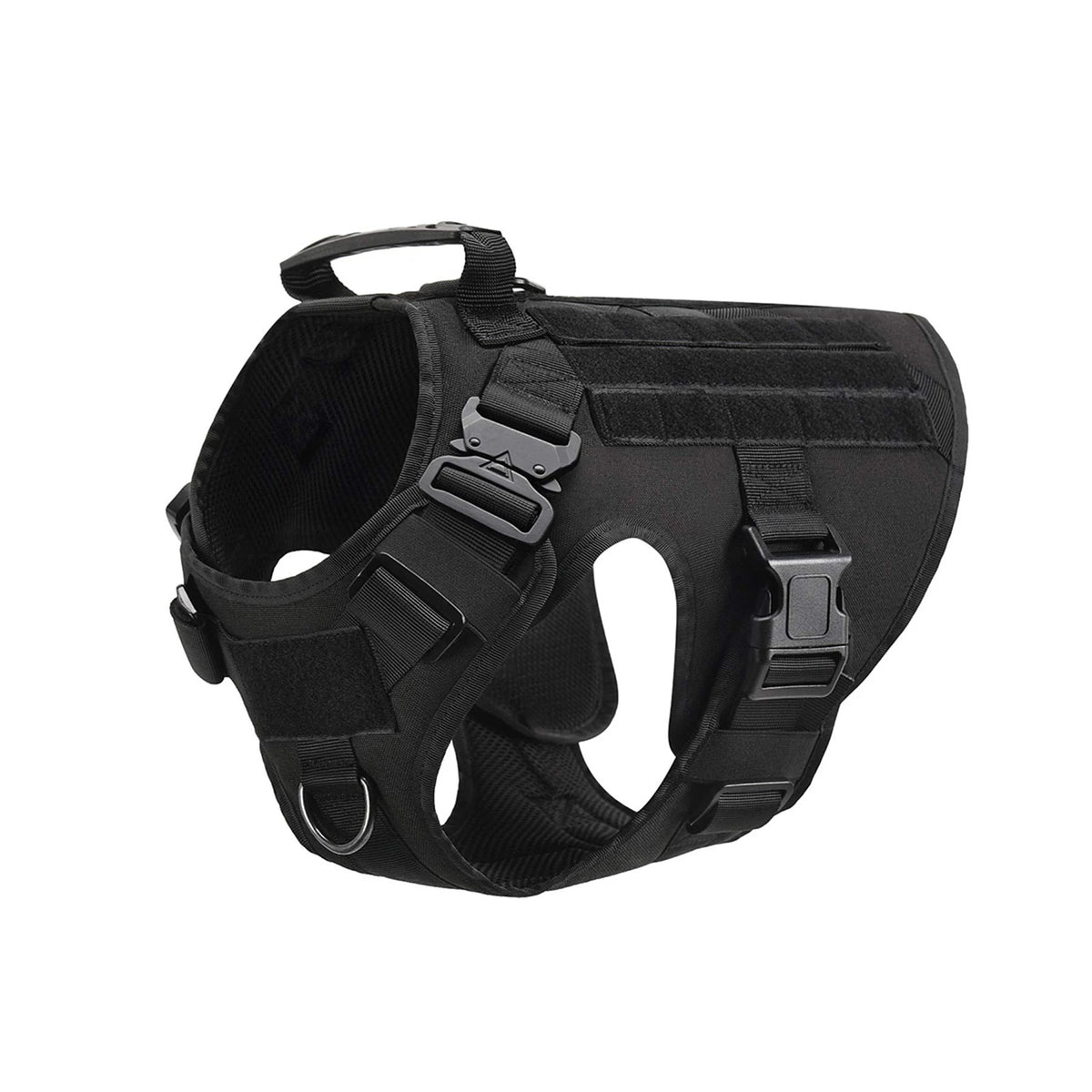 Tactical Padded Nylon Dog Harness For Walking And Training