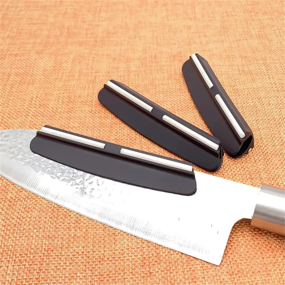 Professional Kitchen Knife Sharpener With Angle Guide Sharpening Stone