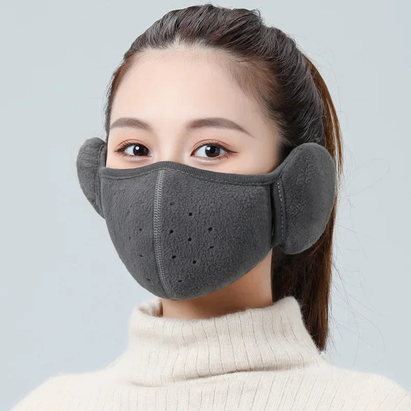 Windproof Winter Fleece Face Mask For Motorcycle And Cycling
