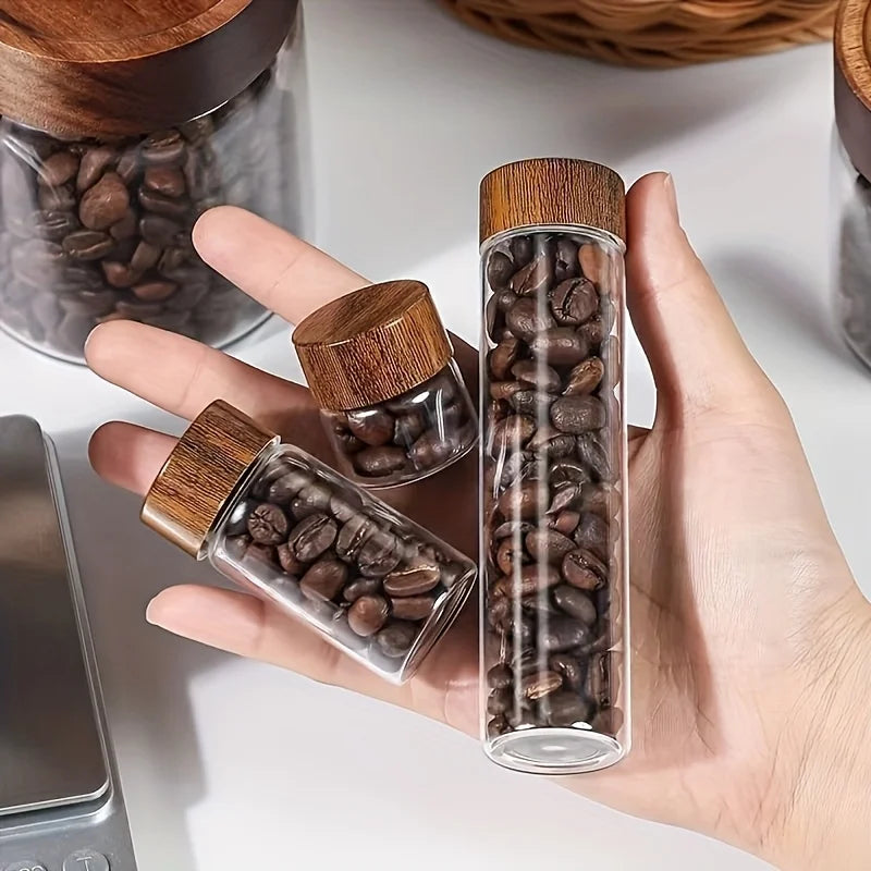 Portable Mini Glass Dispenser Bottles For Travel And Kitchen Use