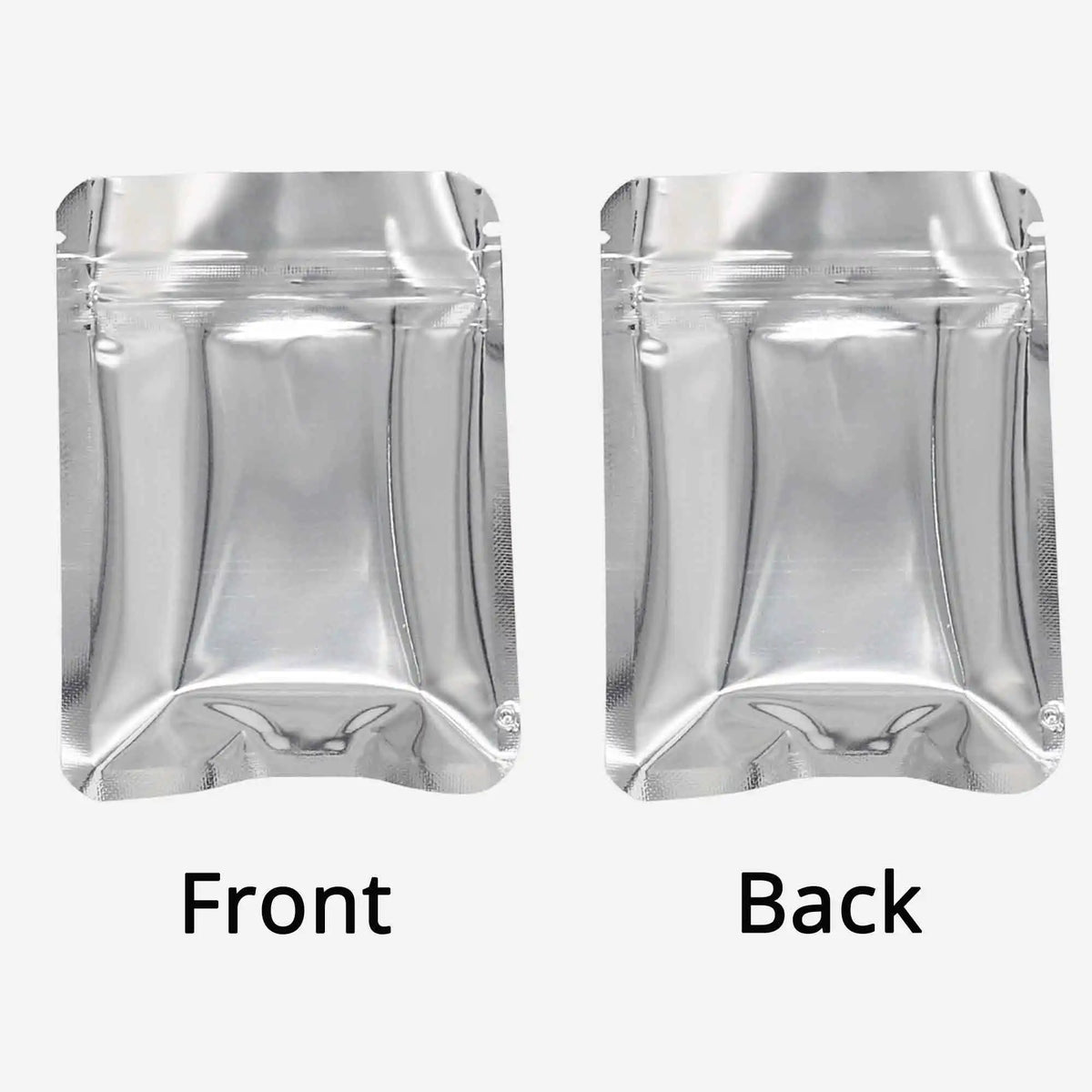 VoluPack Heat Seal Aluminum Foil Ziplock Storage Bags