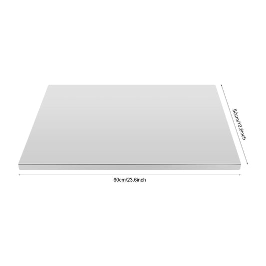 Professional Stainless Steel Chopping Board With Folded Edge