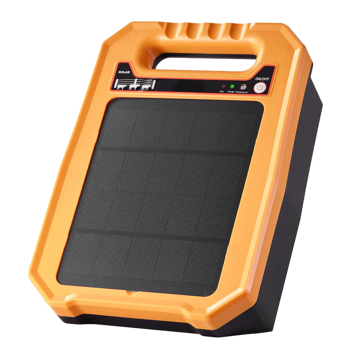 SucceBuy Solar Fence Charger 1.86 Miles Range Weather-Resistant Electric Fence Energizer Kit for Livestock Garden Protection