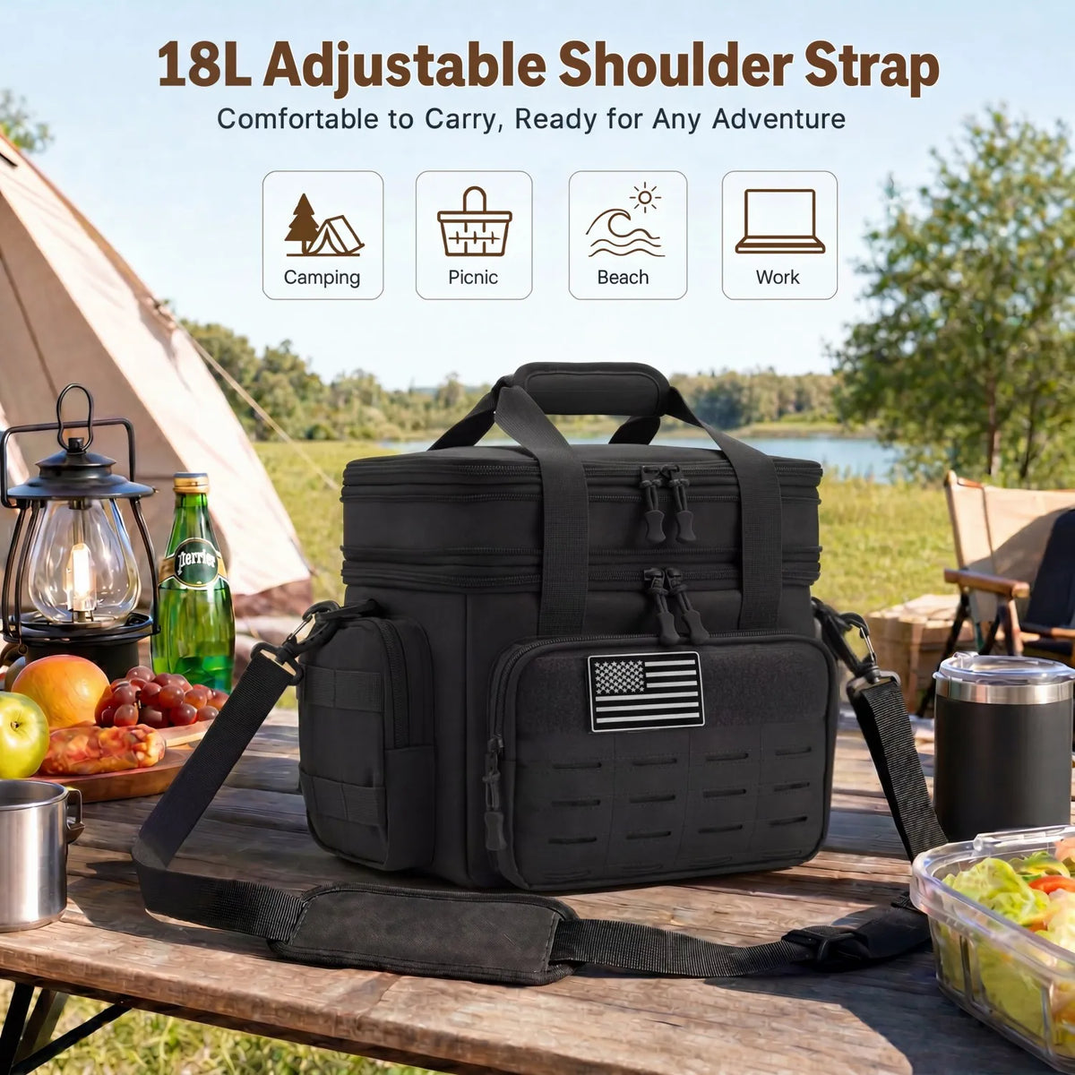 ReFire Gear Leakproof Thermal Insulated Tactical Lunch Bag