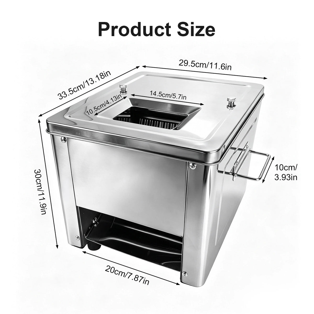 Commercial Stainless Steel Electric Meat And Vegetable Slicer