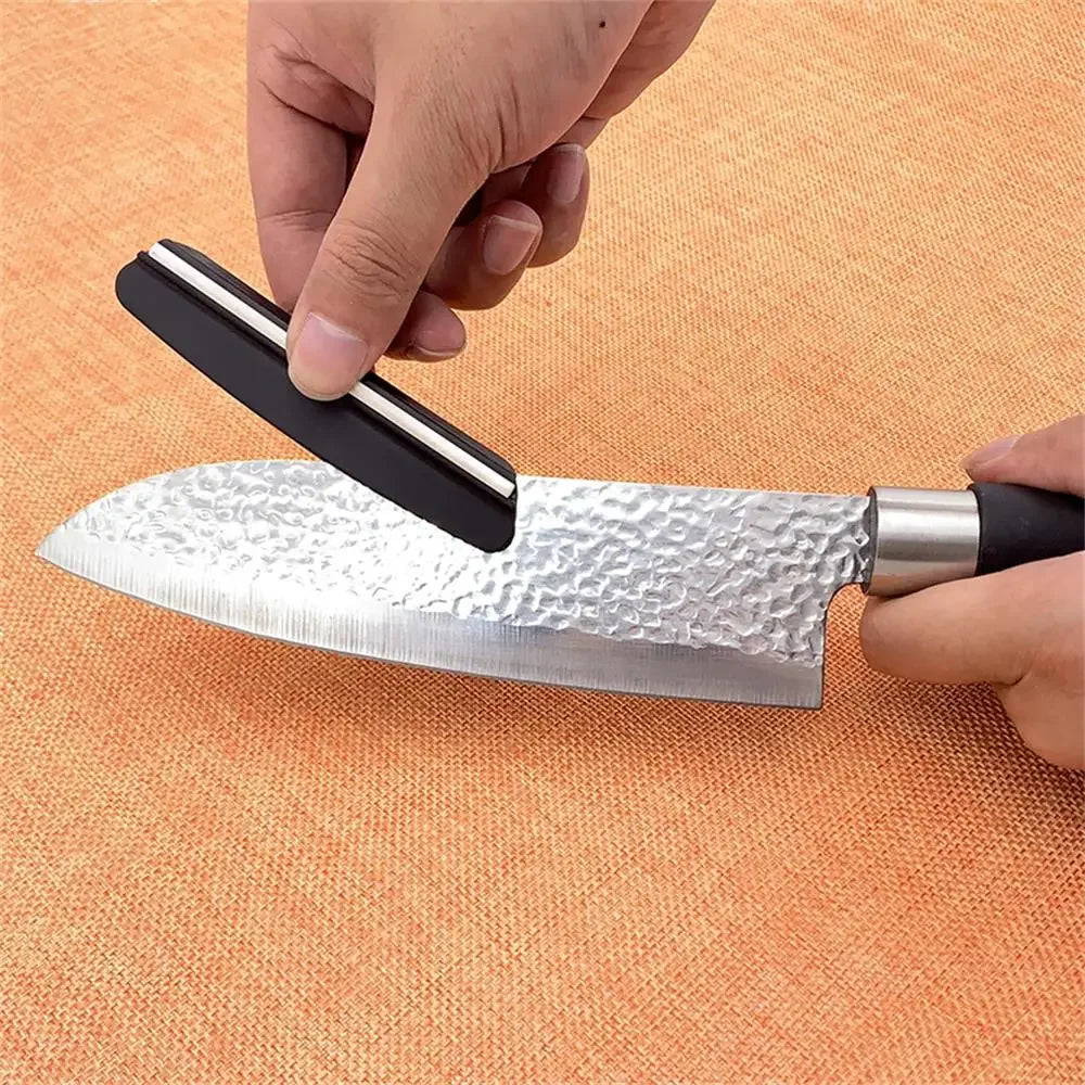 Professional Kitchen Knife Sharpener With Angle Guide Sharpening Stone