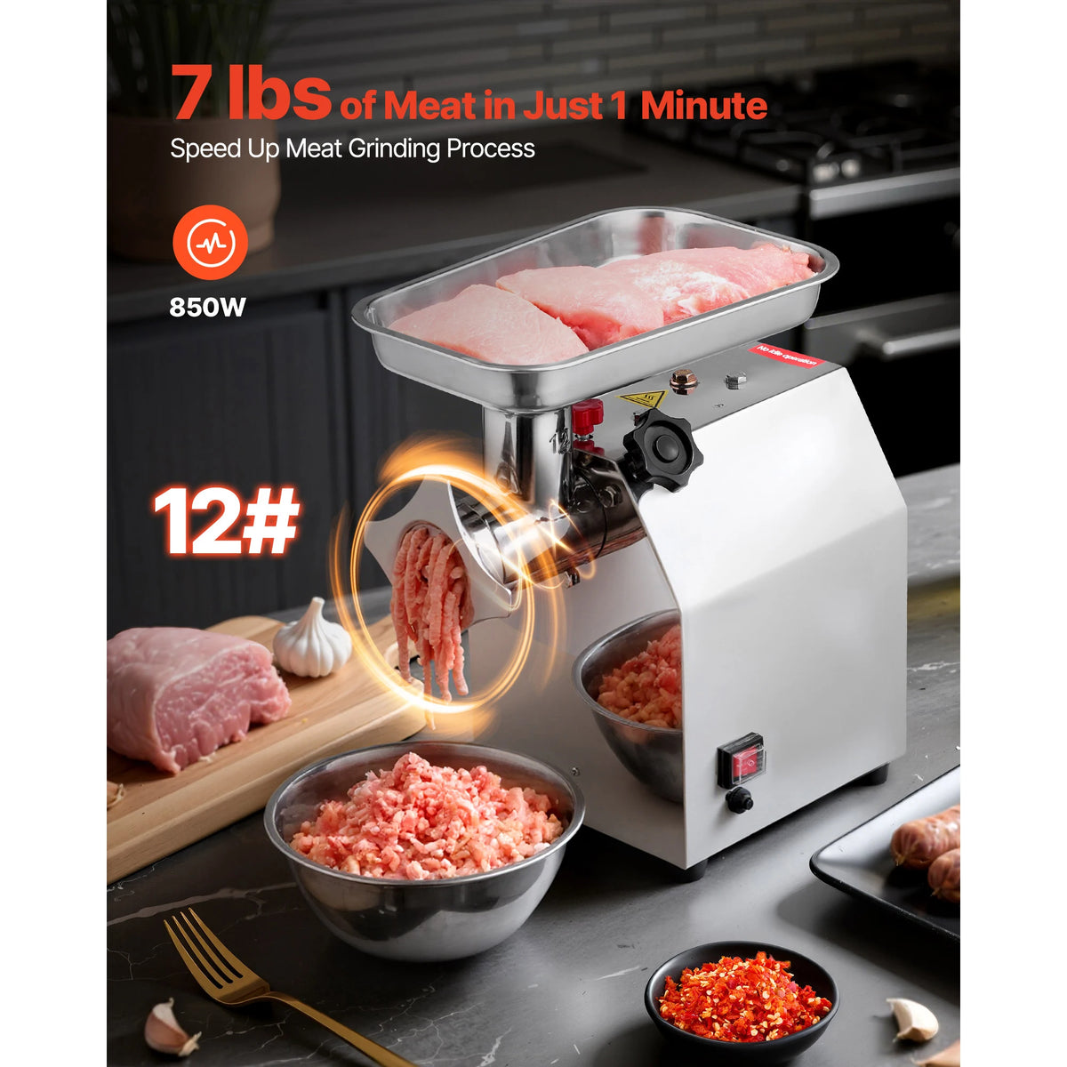 Succebuy Commercial Electric Meat Grinder For Kitchen And Restaurant