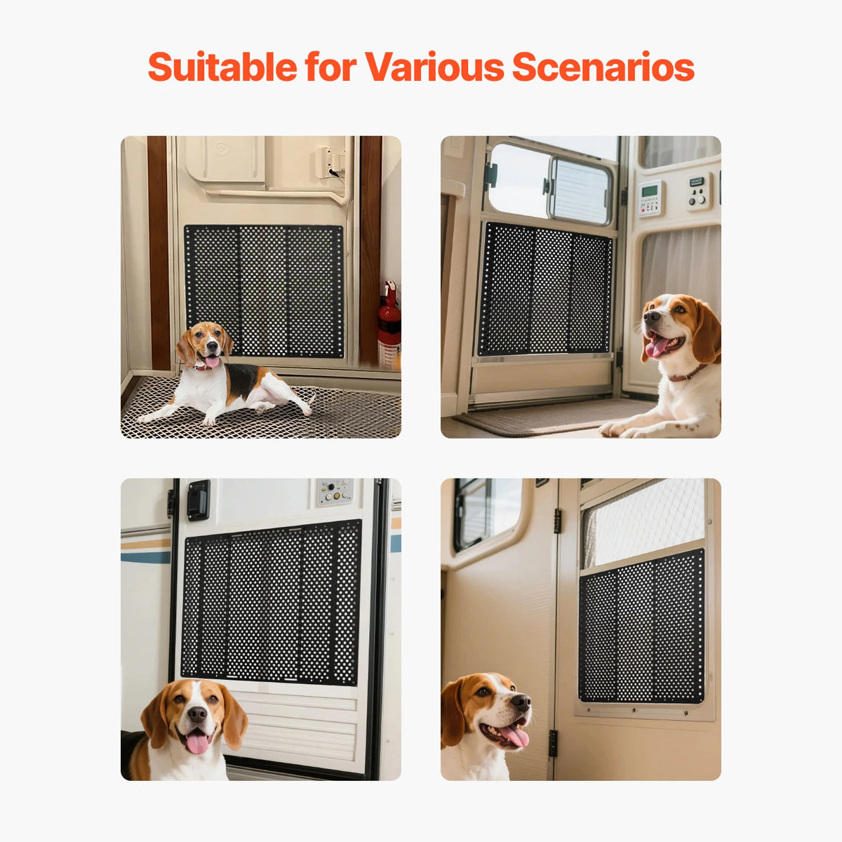VEVOR Adjustable RV Screen Door Protector For Pet Protection