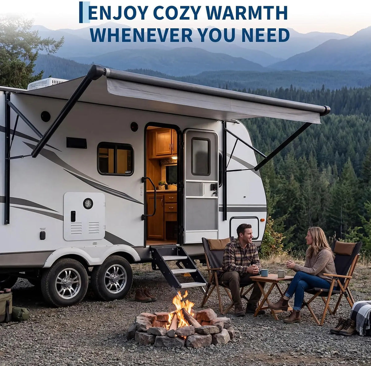 Tankless RV Water Heater With Instant On Demand Hot Water