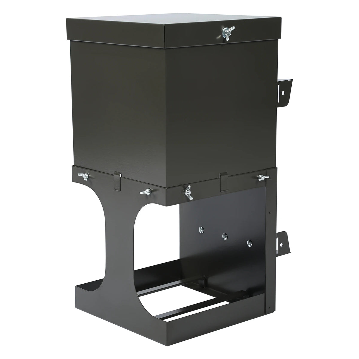 Heavy Duty Powder Coated Deer Block Feeder Rack Stand