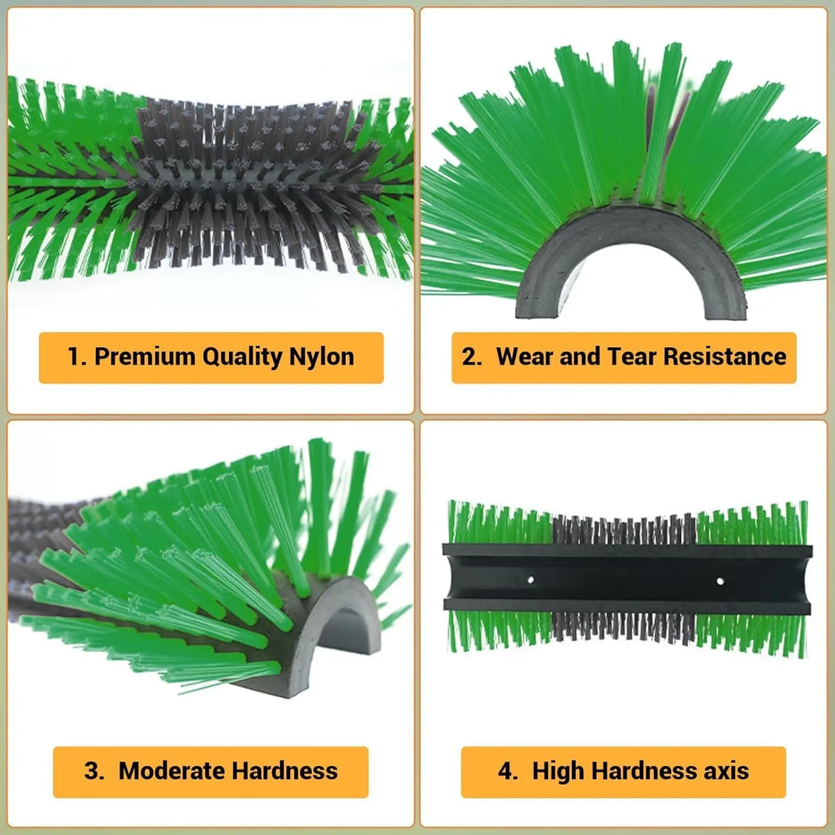 2PCS Livestock Grooming Brush Horse Brushes for Grooming, Cow Brush Itch Relief Equine Cattle Massage Brushes Goat Sheep Pig Relief Back Scratching