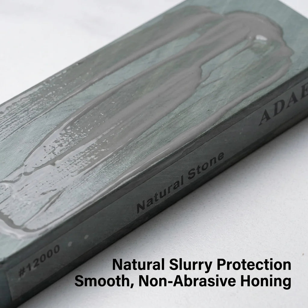 ADAEE 12000 Grit Natural Whetstone Sharpening Stone for Kitchen Knife