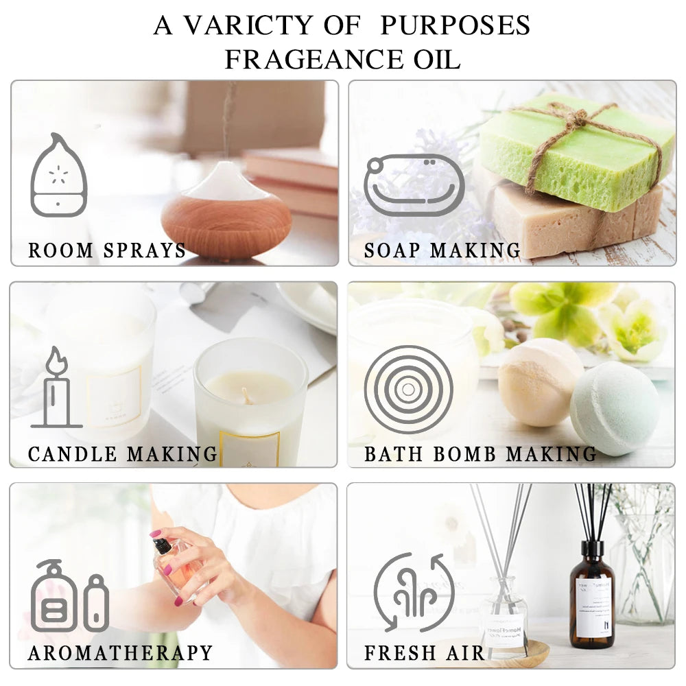 Mayjam Pure Essential Oil Blend Vanilla Lavender Bergamot For Diffuser
