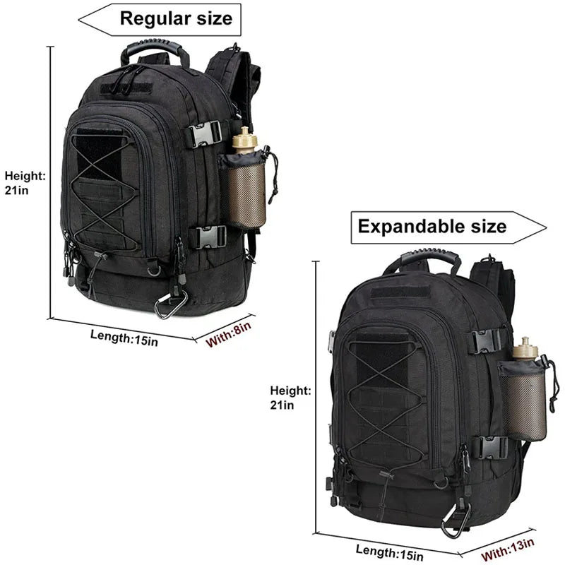 Lqarmy Military Tactical Nylon Backpack For Outdoor Travel Hiking
