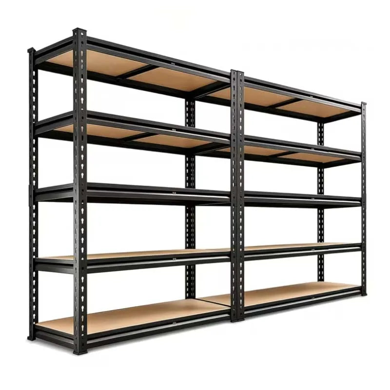 Adjustable Five Tier Metal Shelving Rack For Kitchen Storage