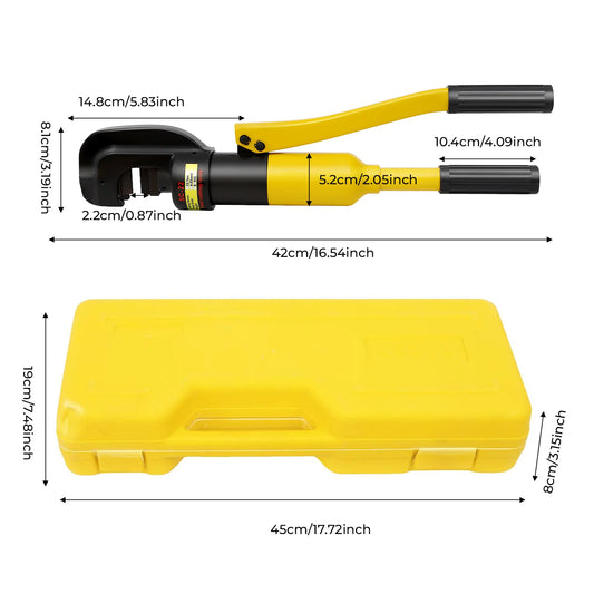 Heavy Duty Hydraulic Rebar Cutter With Case For Metalworking