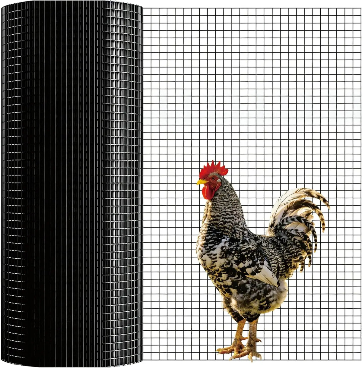 PVC Wire Mesh Roll For Chicken Coop And Poultry Netting