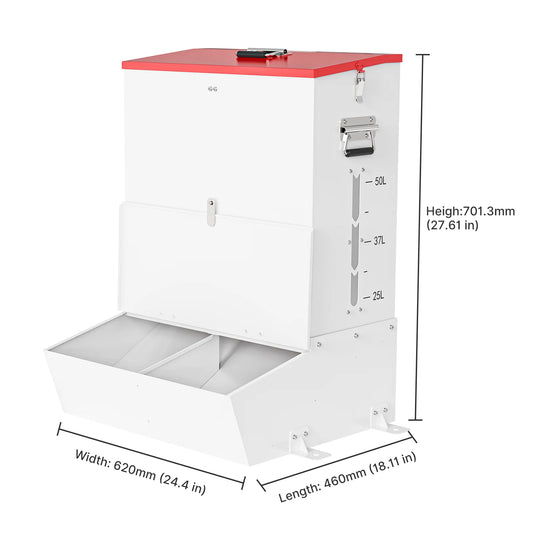 Automatic Stainless Steel Gravity Feeder For Farm Animals