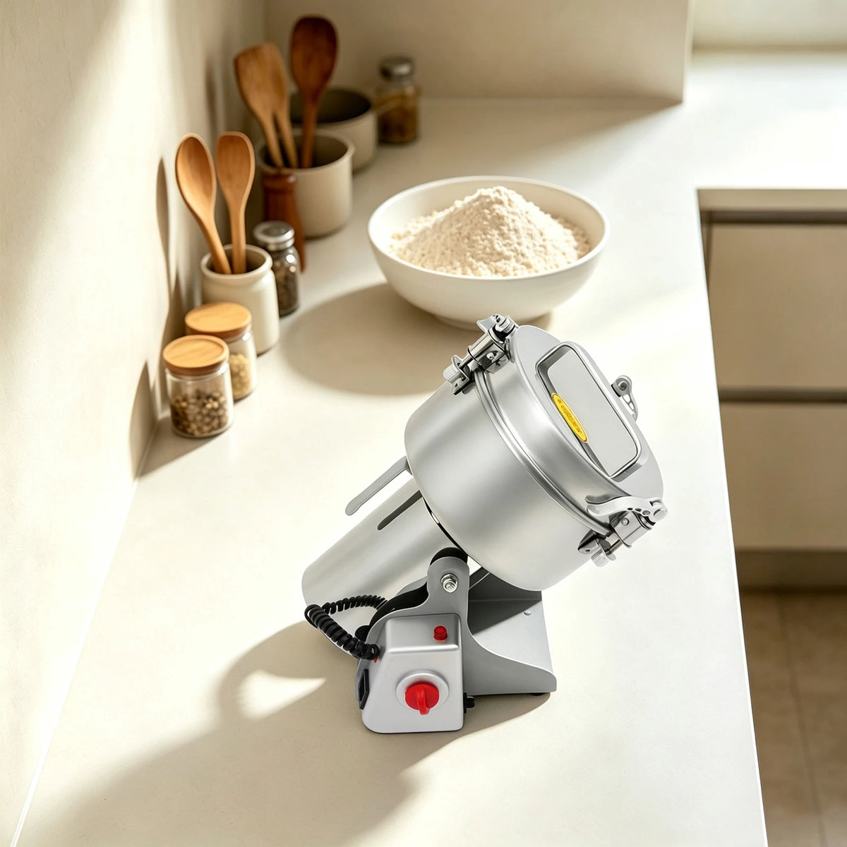 Electric Grain Mill Grinder For Herbs Grains And Spices