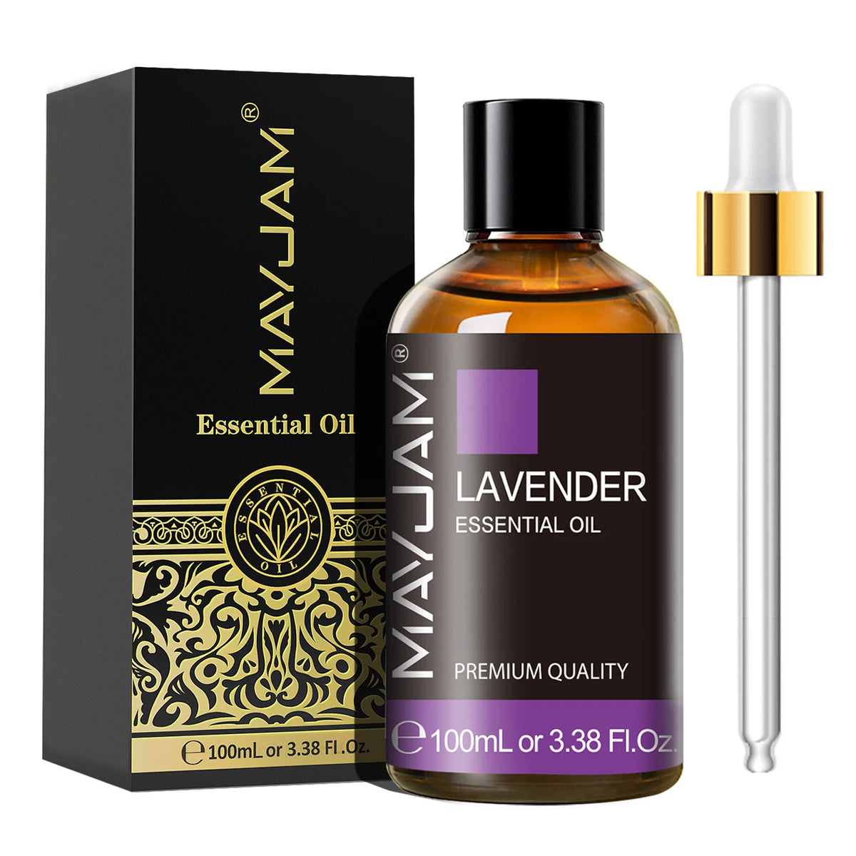 Mayjam Pure Essential Oil Blend Vanilla Lavender Bergamot For Diffuser