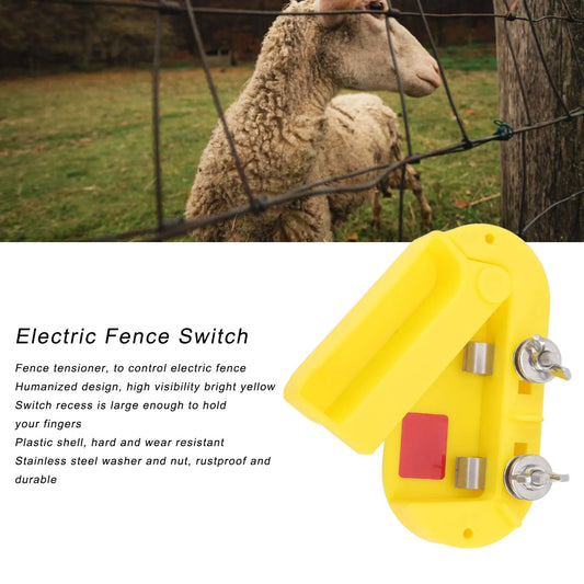 Hilitand Portable Electric Fence Cut Off Switch Wire Tensioner