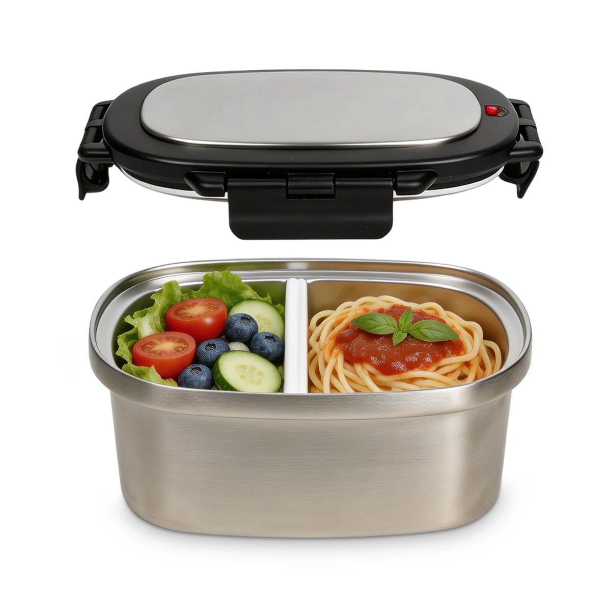 HANSMART 304 Stainless Steel Vacuum Insulated Portable Lunch Box